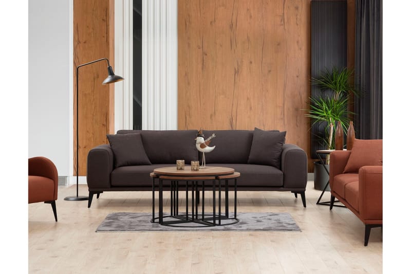 Daler Sofa 3-seter - Grå - Møbler - Sofaer - 3 seter sofa