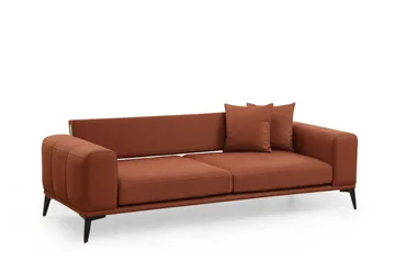 Daler Sofa 3-seter - Rød - Møbler - Sofaer - 3 seter sofa