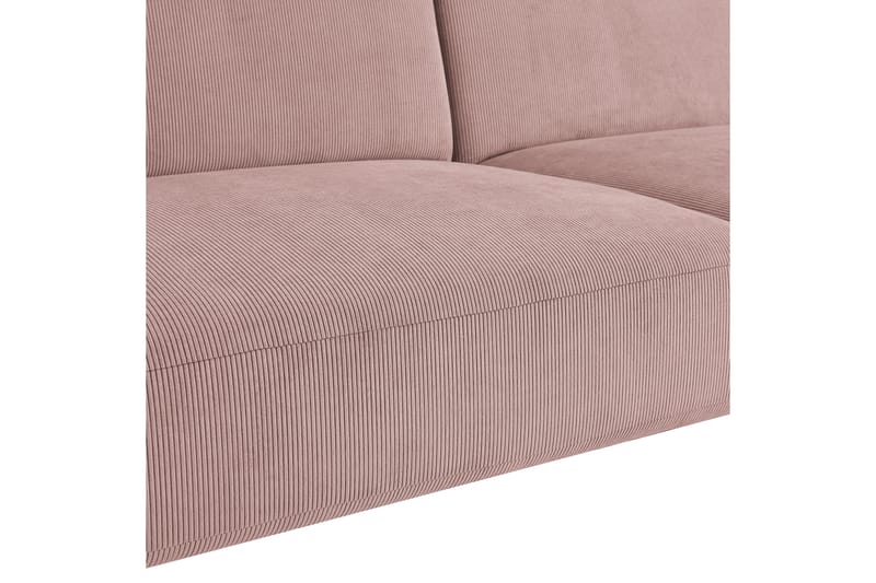 3-seter Sofa Delorse - Rosa - 3 seter sofa