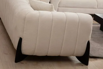 Devid Sofa 3-seter - Hvit - Møbler - Sofaer - 3 seter sofa