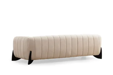 Devid Sofa 3-seter - Hvit - Møbler - Sofaer - 3 seter sofa