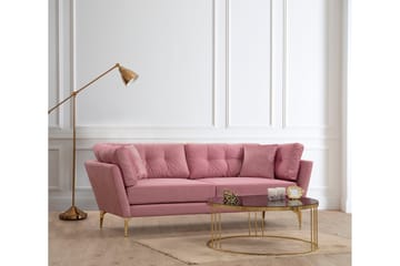 Dorval Sofa 3-seter - Rosa - Møbler - Sofaer - 3 seter sofa