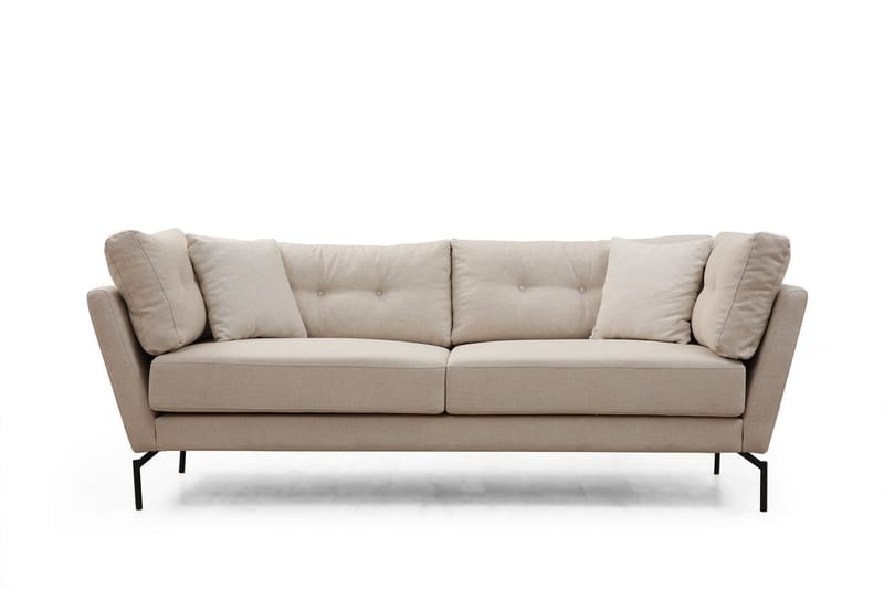 Dorval Sofa 3-seters - Beige - Møbler - Sofaer - 3 seter sofa