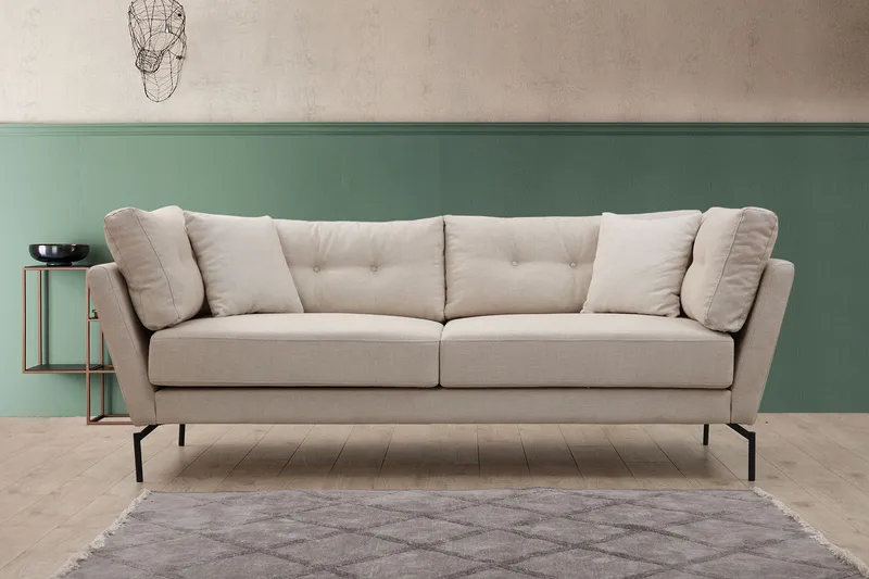 Dorval Sofa 3-seters, Beige