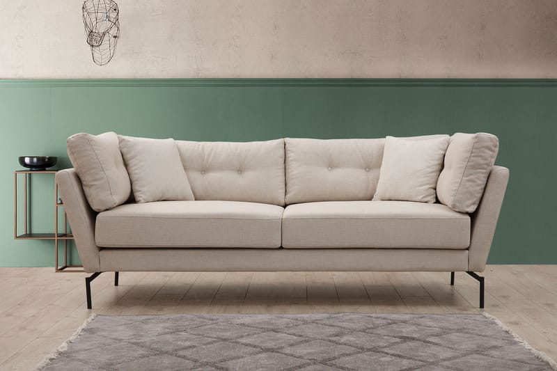 Dorval Sofa 3-seters, Beige
