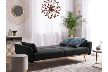Eina Sofa 2-4 seter - Svart - Møbler - Sofaer - 3 seter sofa