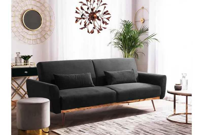 Eina Sofa 2-4 seter - Svart - Møbler - Sofaer - 3 seter sofa