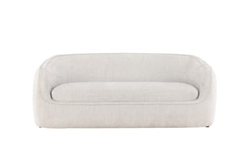 Elio 3-seters Myk Buet Sofa i Stoff - Lys Beige - Møbler - Sofaer - 3 seter sofa