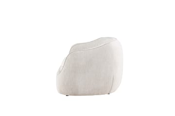 Elio 3-seters Myk Buet Sofa i Stoff - Lys Beige - Møbler - Sofaer - 3 seter sofa