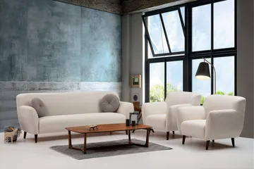 Ennadai Sofa 3-seters - Beige - Møbler - Sofaer - 3 seter sofa
