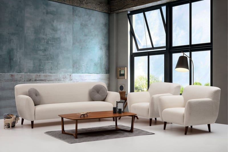 Ennadai Sofa 3-seters - Beige - Møbler - Sofaer - 3 seter sofa