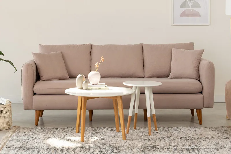 Espeut 3-seter Sofa - Brun - Møbler - Sofaer - 3 seter sofa