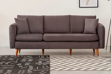 Espeut 3-seter Sofa - Grå - Møbler - Sofaer - 3 seter sofa
