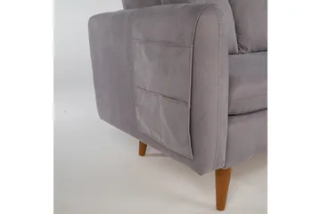 Espeut 3-seter Sofa - Grå - Møbler - Sofaer - 3 seter sofa