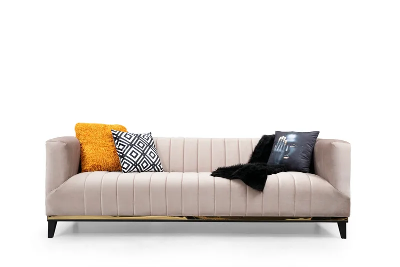 Esquimalt Sofa 3-seters - Beige - Møbler - Sofaer - 3 seter sofa