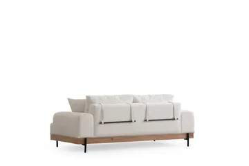 Eti Sofa 3-seter - Hvit - Møbler - Sofaer - 3 seter sofa