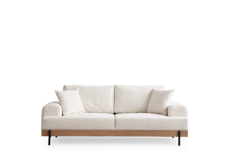 Eti Sofa 3-seter - Hvit - Møbler - Sofaer - 3 seter sofa
