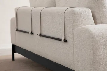 Eti Sofa 3-seter - Hvit - Møbler - Sofaer - 3 seter sofa