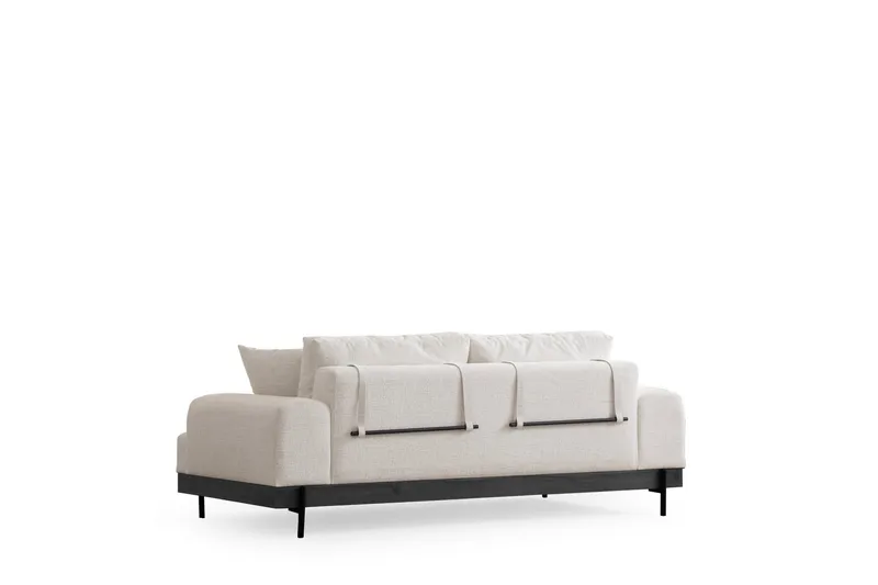 Eti Sofa 3-seter - Hvit - Møbler - Sofaer - 3 seter sofa