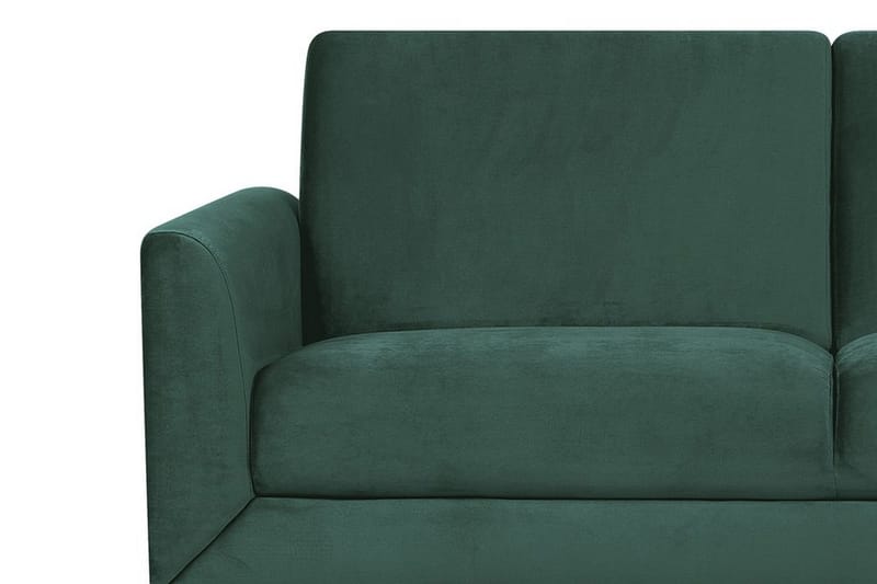Fenes 3-seter Dyp Fløyelssofa - Grønn - Møbler - Sofaer - 3 seter sofa