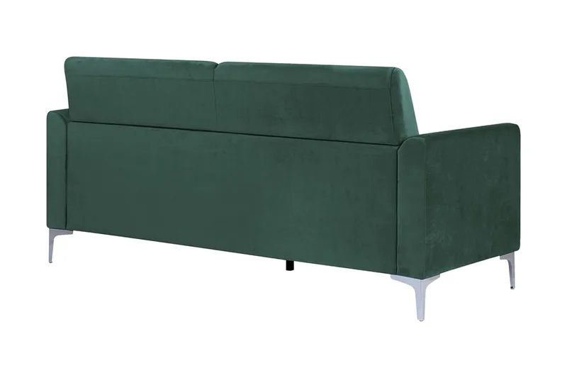 Fenes 3-seter Dyp Fløyelssofa - Grønn - Møbler - Sofaer - 3 seter sofa