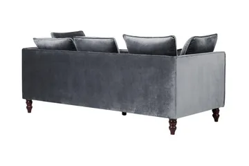 Fenstad Sofa 3-seter - Grå - Møbler - Sofaer - 3 seter sofa