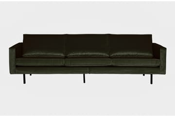 Fløyelssofa Dotty 3-seter - Grønn - Møbler - Sofaer - 3 seter sofa