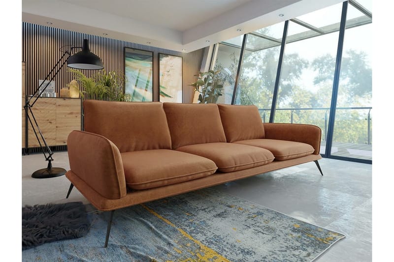 Graystone 3-sits Soffa Brown - Møbler - Sofaer - 3 seter sofa