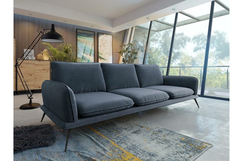 Graystone 3-sits Soffa Dark grey - Møbler - Sofaer - 3 seter sofa