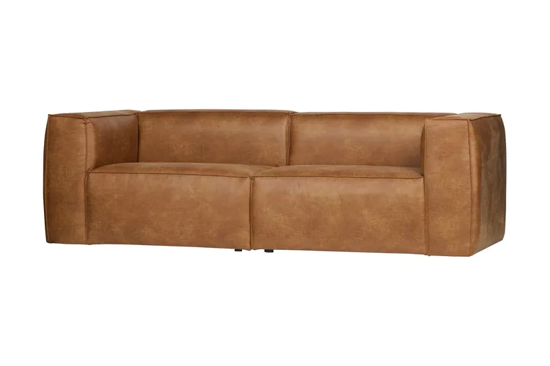 Harlow 3,5-seters Sofa - Cognac - Møbler - Sofaer - 3 seter sofa