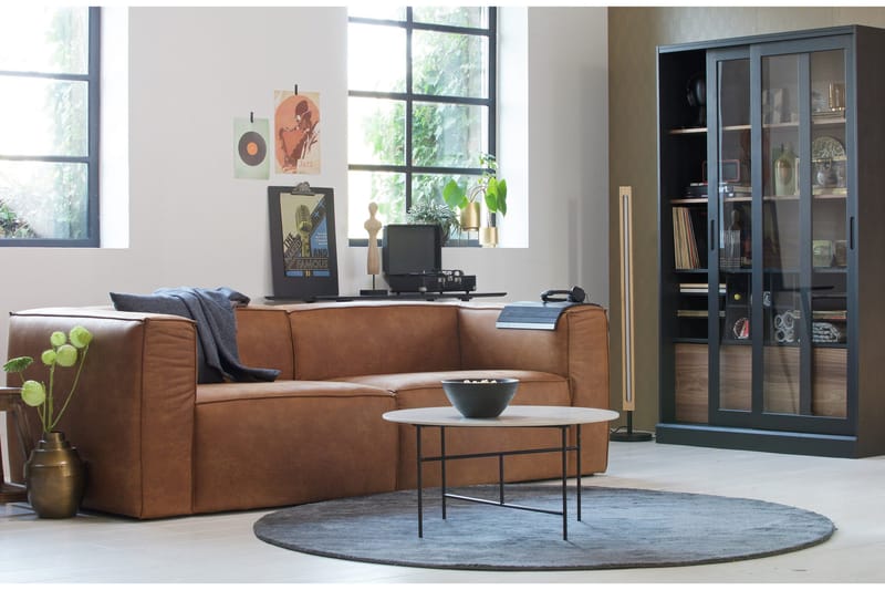 Harlow 3,5-seters Sofa - Cognac - Møbler - Sofaer - 3 seter sofa