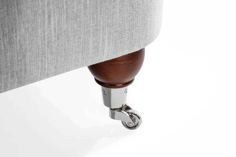 Howard 3-seters Stoffsofa - Grå - Møbler - Sofaer - 3 seter sofa