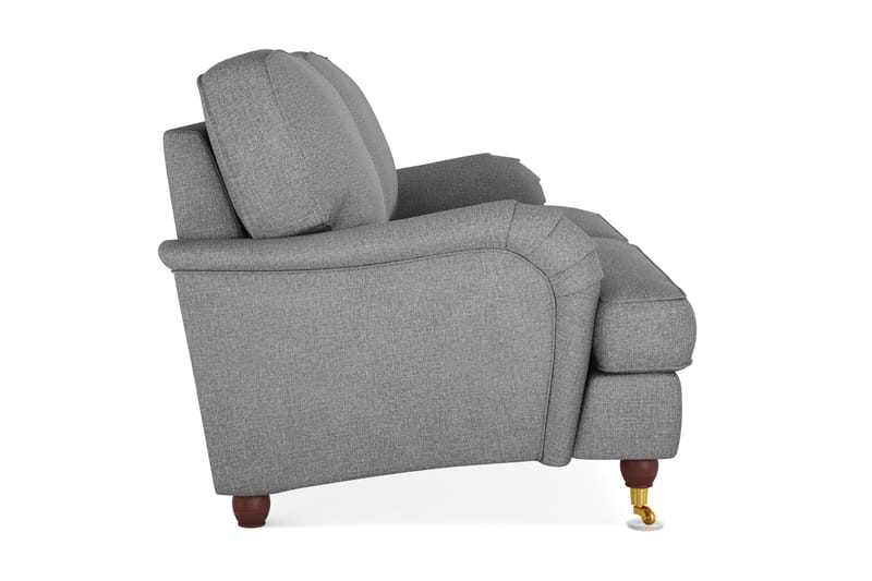 Howard Lyx 3-seters Stoffsofa - Lys grå - Møbler - Sofaer - 3 seter sofa