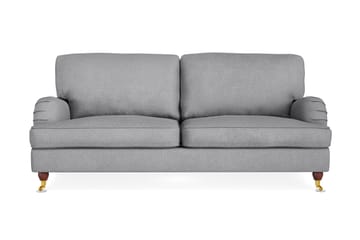 Howard Lyx 3-seters Stoffsofa - Lys grå - Møbler - Sofaer - 3 seter sofa