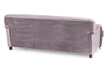 Howard Riviera 3-seters Fløyelssofa - Lilla - Møbler - Sofaer - 3 seter sofa
