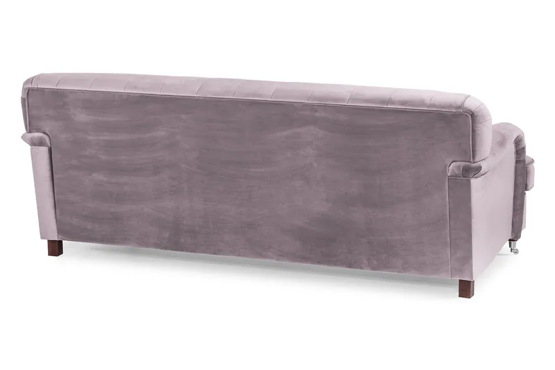 Howard Riviera 3-seters Fløyelssofa - Lilla - Møbler - Sofaer - 3 seter sofa