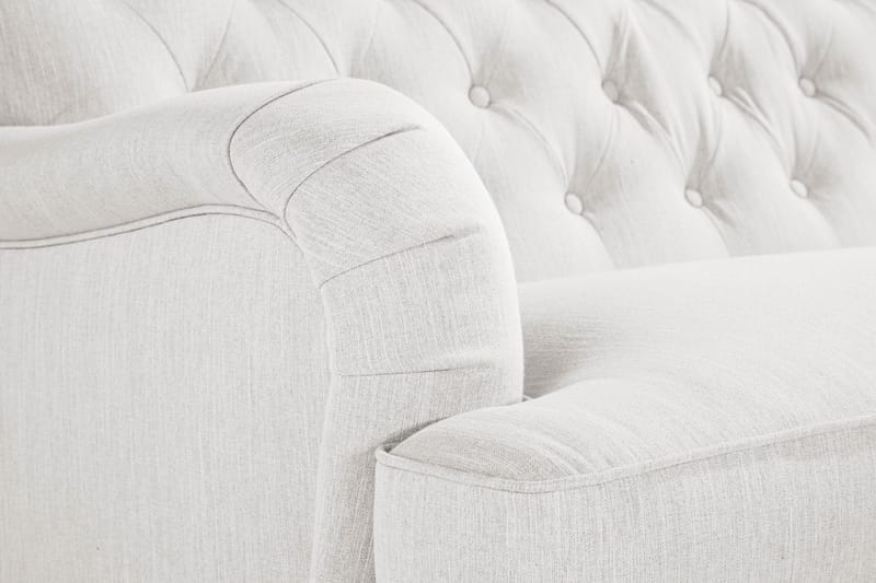 Howard Riviera 3-seters Stoffsofa - Lys grå - Møbler - Sofaer - 3 seter sofa