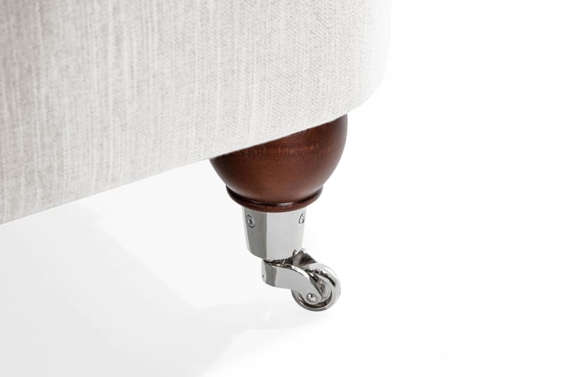 Howard Riviera 3-seters Stoffsofa - Lys grå - Møbler - Sofaer - 3 seter sofa