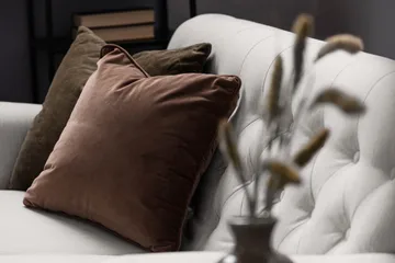 Howard Riviera 3-seters Stoffsofa - Lys grå - Møbler - Sofaer - 3 seter sofa