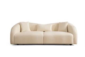 Hungirr Sofa 3-seters - Beige|Bouclé - Møbler - Sofaer - 3 seter sofa