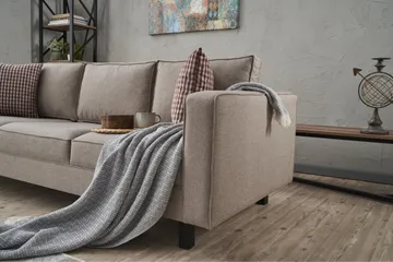 Kaletea Sofa 3-seters - Krem - Møbler - Sofaer - 3 seter sofa