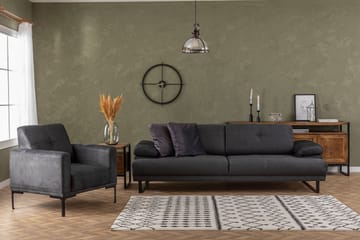 Kitimat Sofa 3-seters - Antrasitt - Møbler - Sofaer - 3 seter sofa