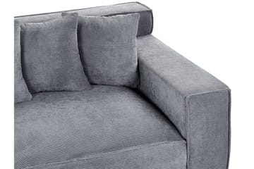 Lahall 3-seters Sofa - Mørkegrå - Møbler - Sofaer - 3 seter sofa
