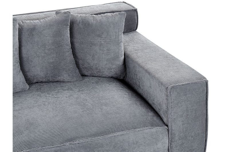 Lahall Manchestersofa 200 cm - Grå - Møbler - Sofaer - 3 seter sofa