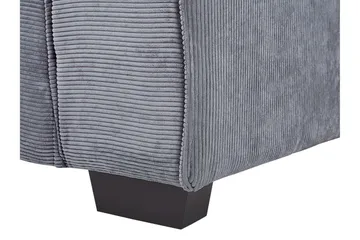 Lahall Manchestersofa 200 cm - Grå - Møbler - Sofaer - 3 seter sofa