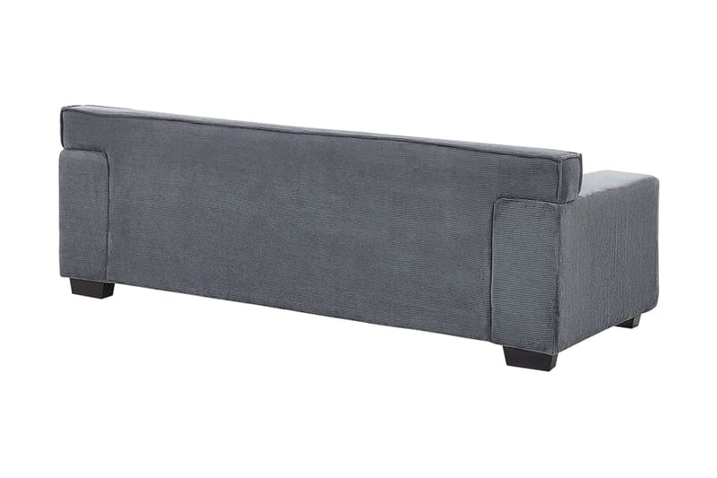 Lahall Manchestersofa 200 cm - Grå - Møbler - Sofaer - 3 seter sofa