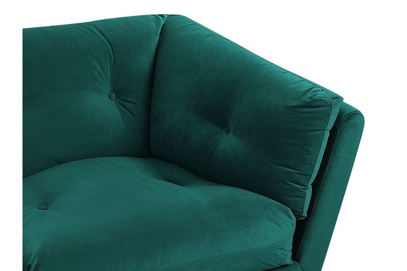 Lenvik 3-seters Sofa - Fløyel/Grønn - Møbler - Sofaer - 3 seter sofa
