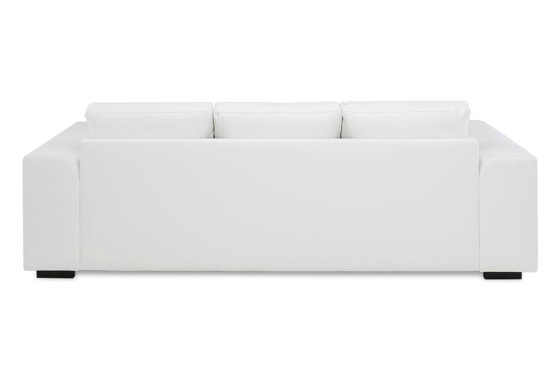 Link 3-seters Sofa i Kunstlær - Hvit - Møbler - Sofaer - 3 seter sofa