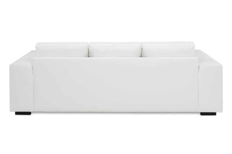Link 3-seters Sofa i Kunstlær - Hvit - Møbler - Sofaer - 3 seter sofa