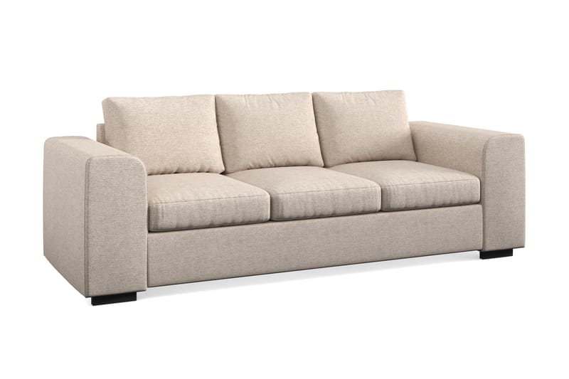 Link 3-seters Stoffsofa - Beige - Møbler - Sofaer - 3 seter sofa
